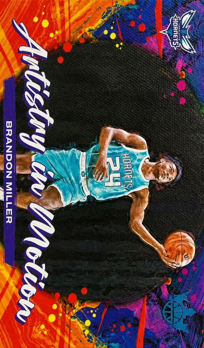 2023 Panini Court Kings Basketball Amethyst Brandon Miller #19