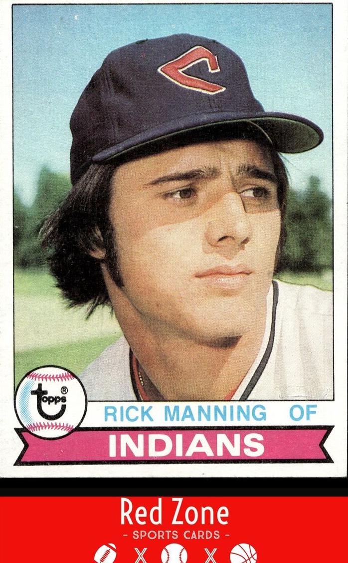 1979 Topps Baseball Rick Manning #425