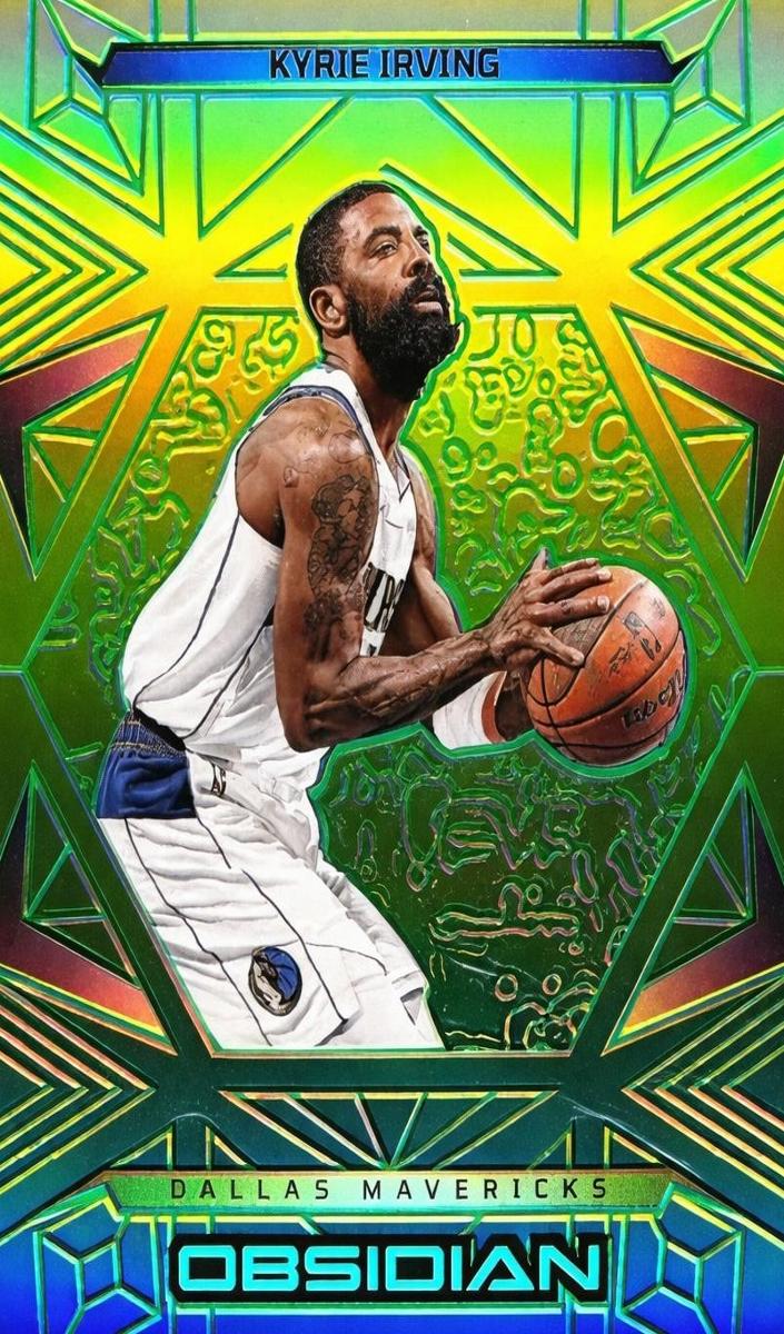 2024 Panini Obsidian Basketball Electric Etch Caldera Kyrie Irving #24