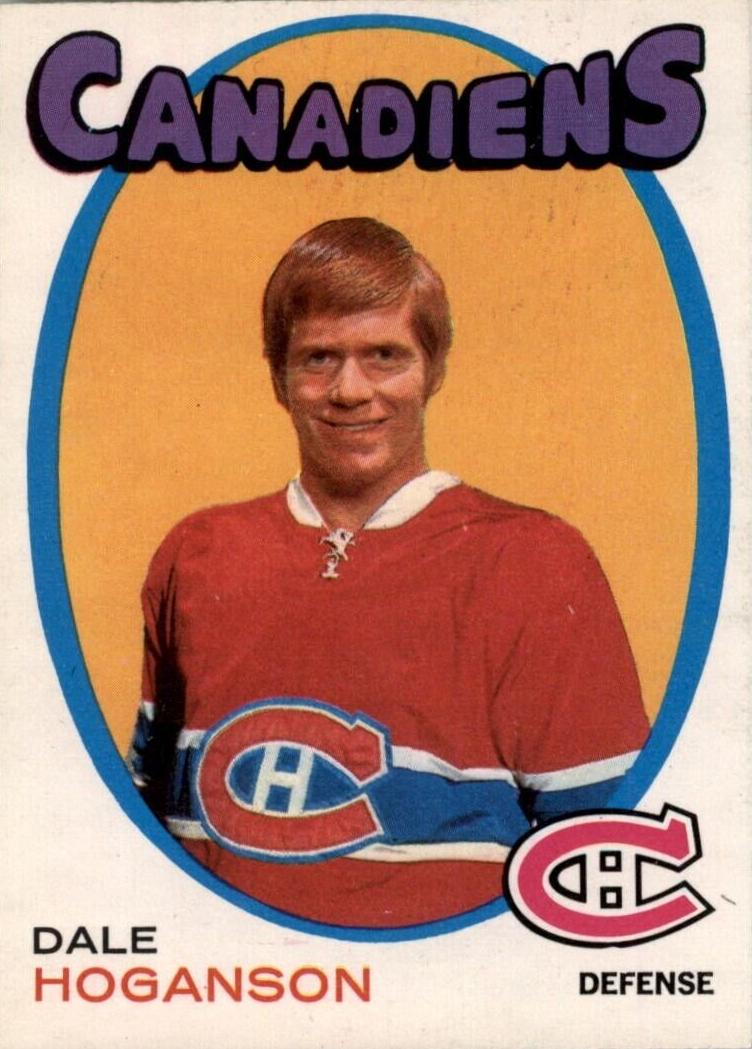 1971 O-Pee-Chee Hockey Dale Hoganson #149 PSA 7.5