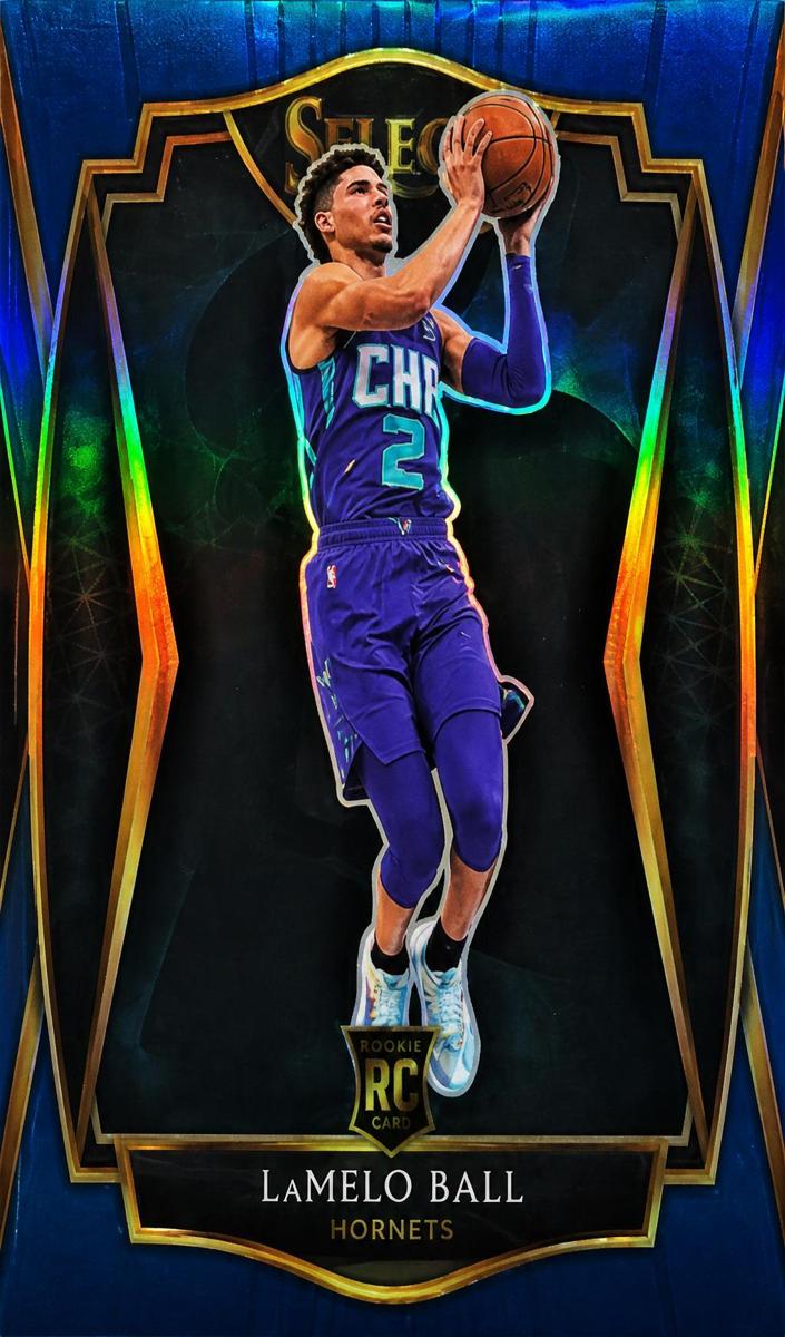 2020 Panini Select Basketball Silver LaMelo Ball #183 PSA 9