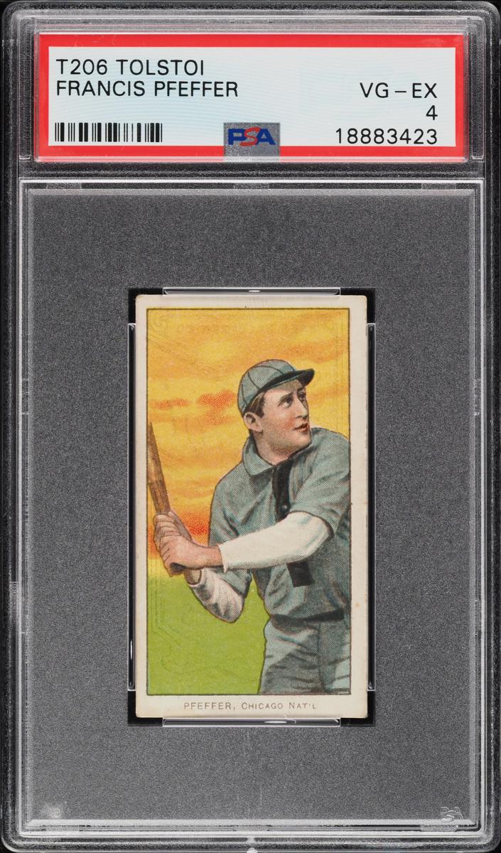 1909-11 T206 Baseball Francis Pfeffer #NNO