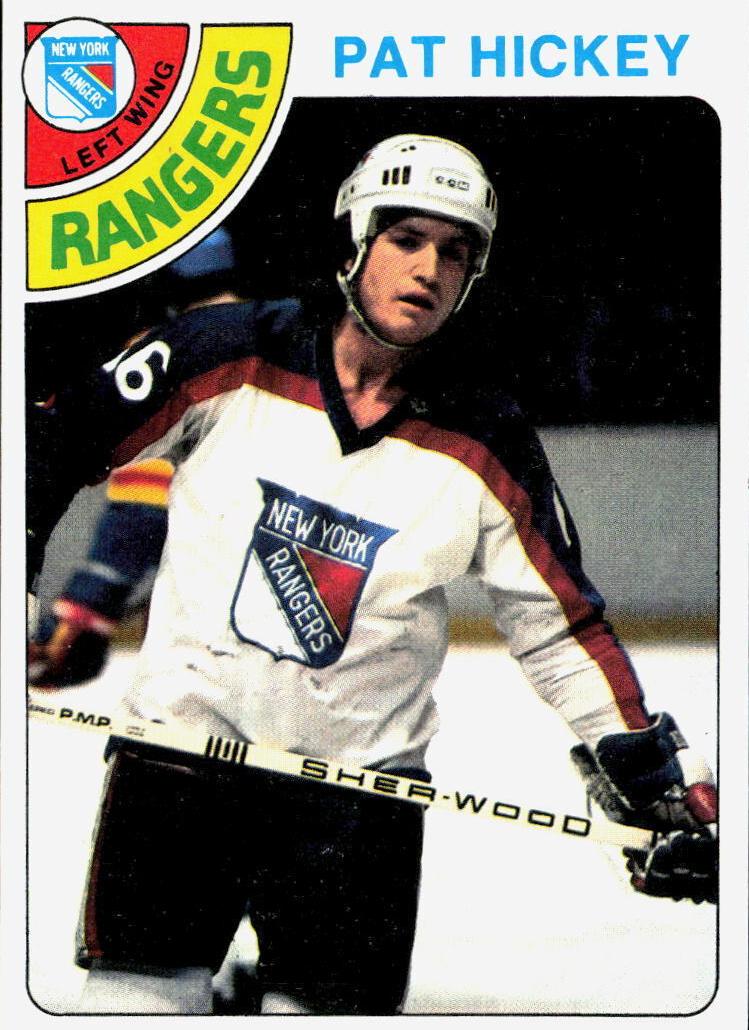 1978 Topps Hockey Pat Hickey #112 PSA 9