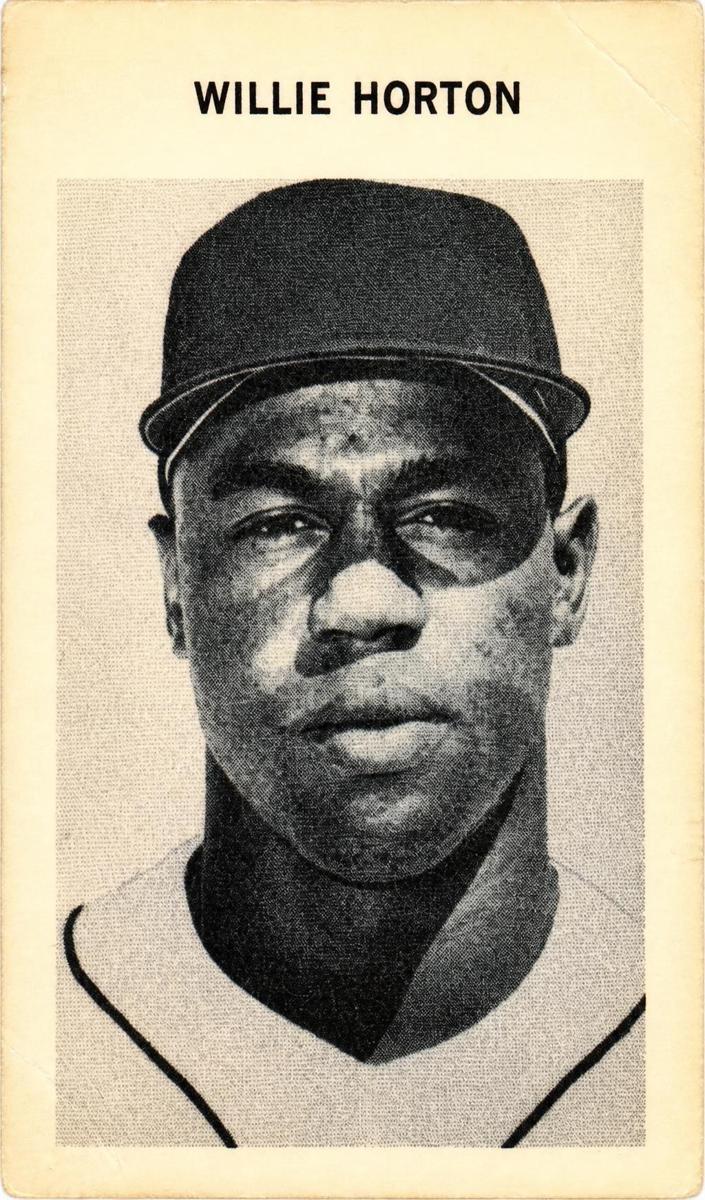 1972 Milton Bradley Baseball Willie Horton #NNO