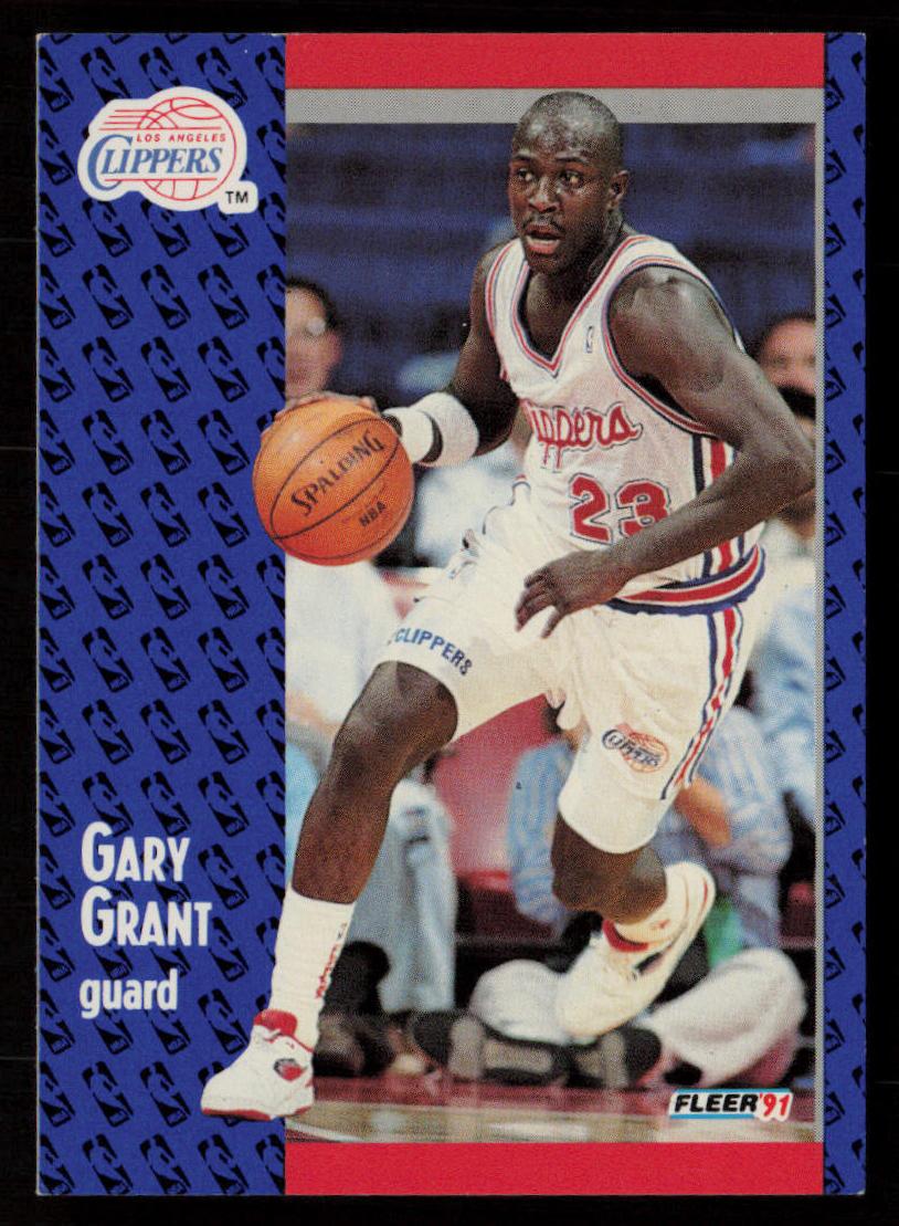 1991 Fleer Basketball Gary Grant #89 PSA 9