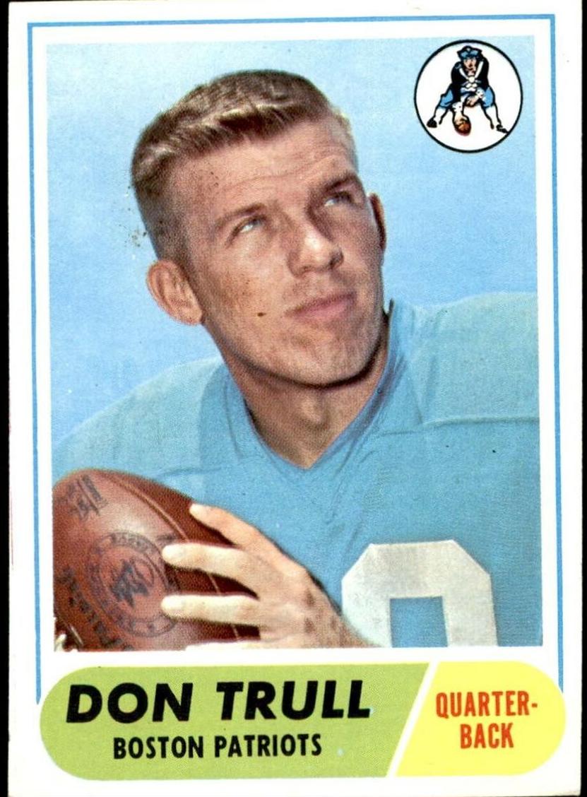 1968 Topps Football Don Trull #176