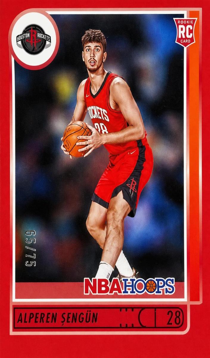 2021 Panini Hoops Basketball Red Alperen Sengun #204