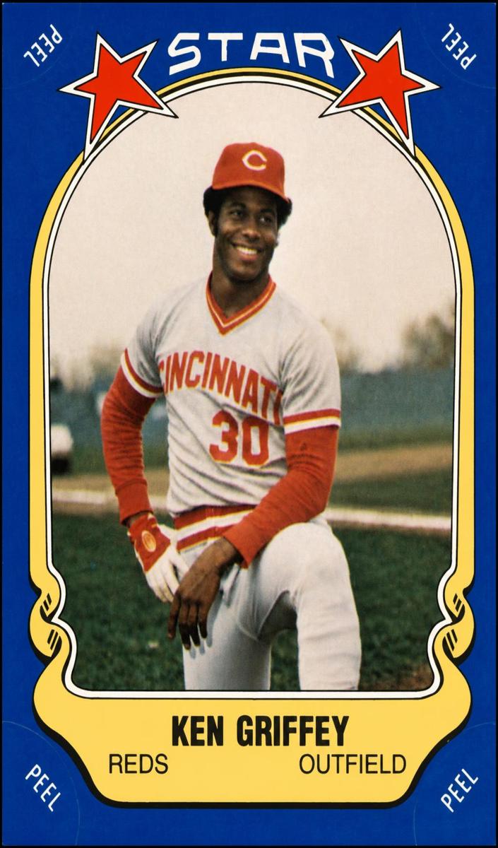1981 Fleer Star Stickers Baseball Ken Griffey #60