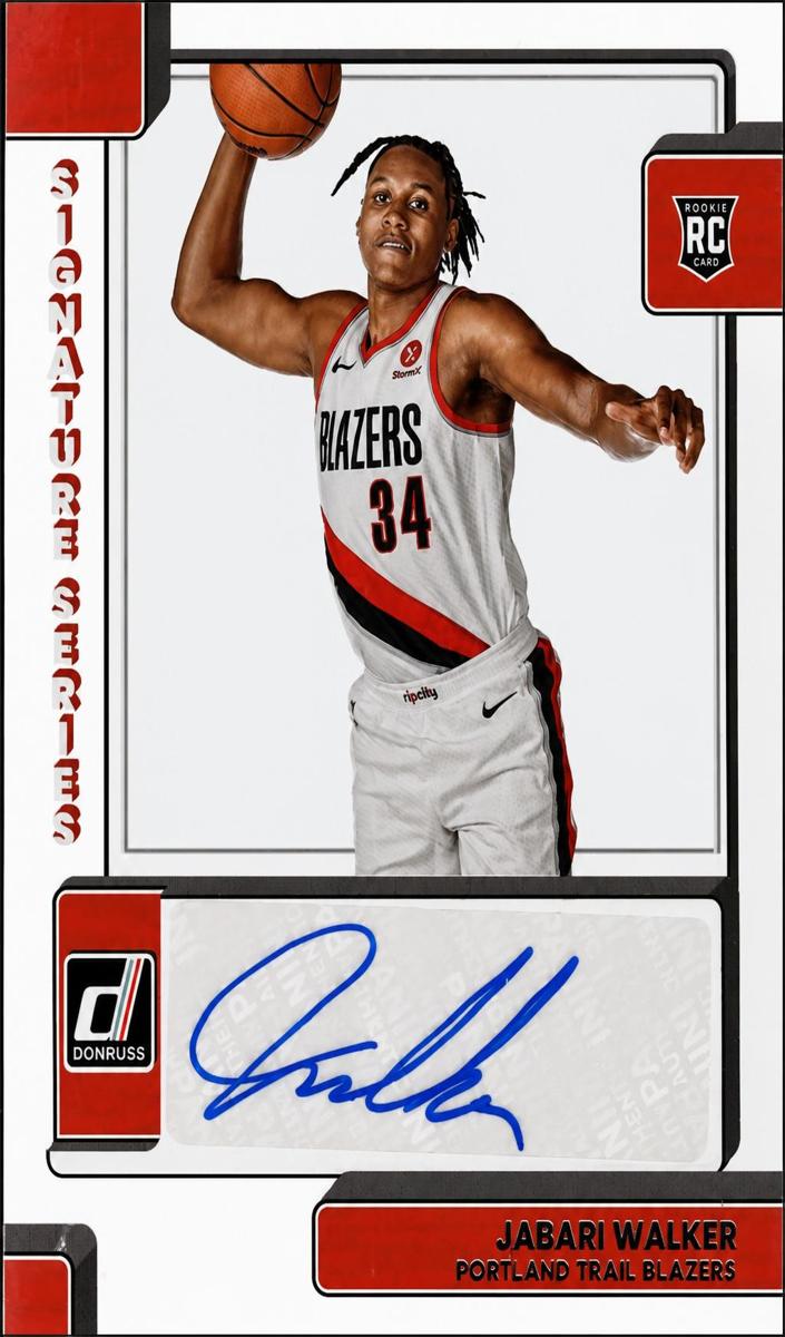 2022 Panini Donruss Basketball Jabari Walker #SS-JWL