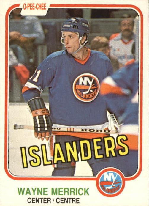 1981 O-Pee-Chee Hockey Wayne Merrick #216 PSA 9