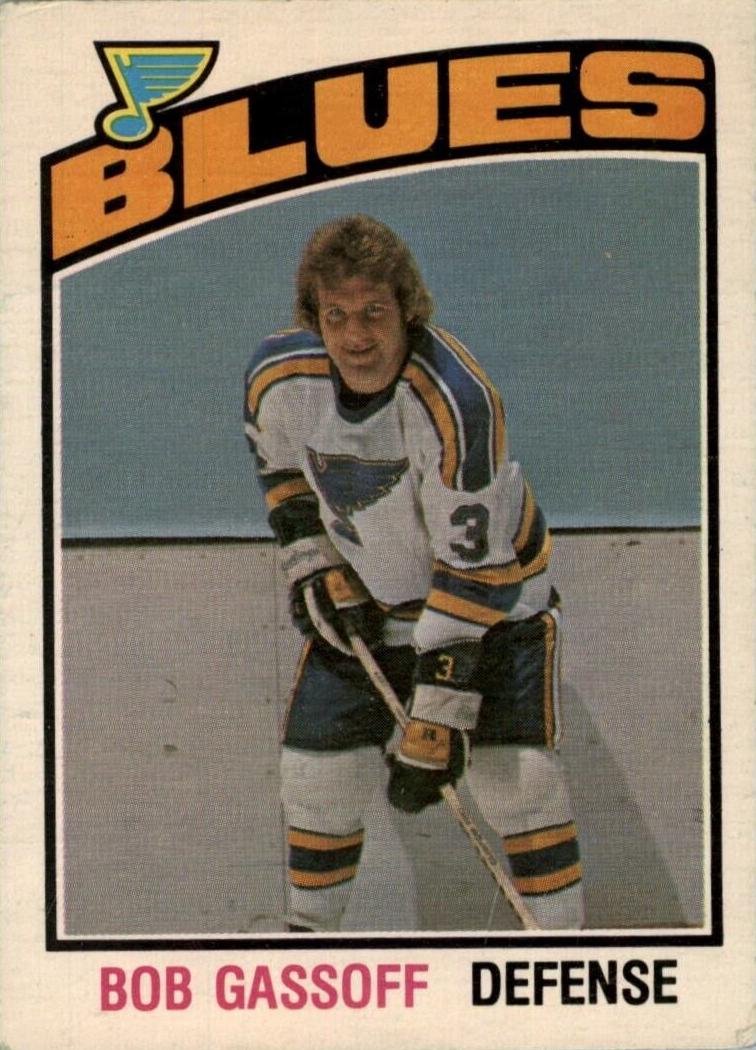 1976 O-Pee-Chee Hockey Bob Gassoff #301