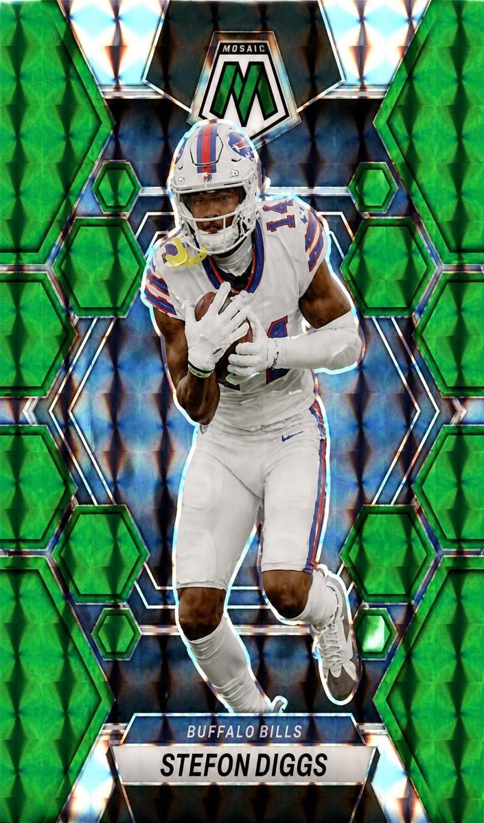 2023 Panini Mosaic Football Green Stefon Diggs #22