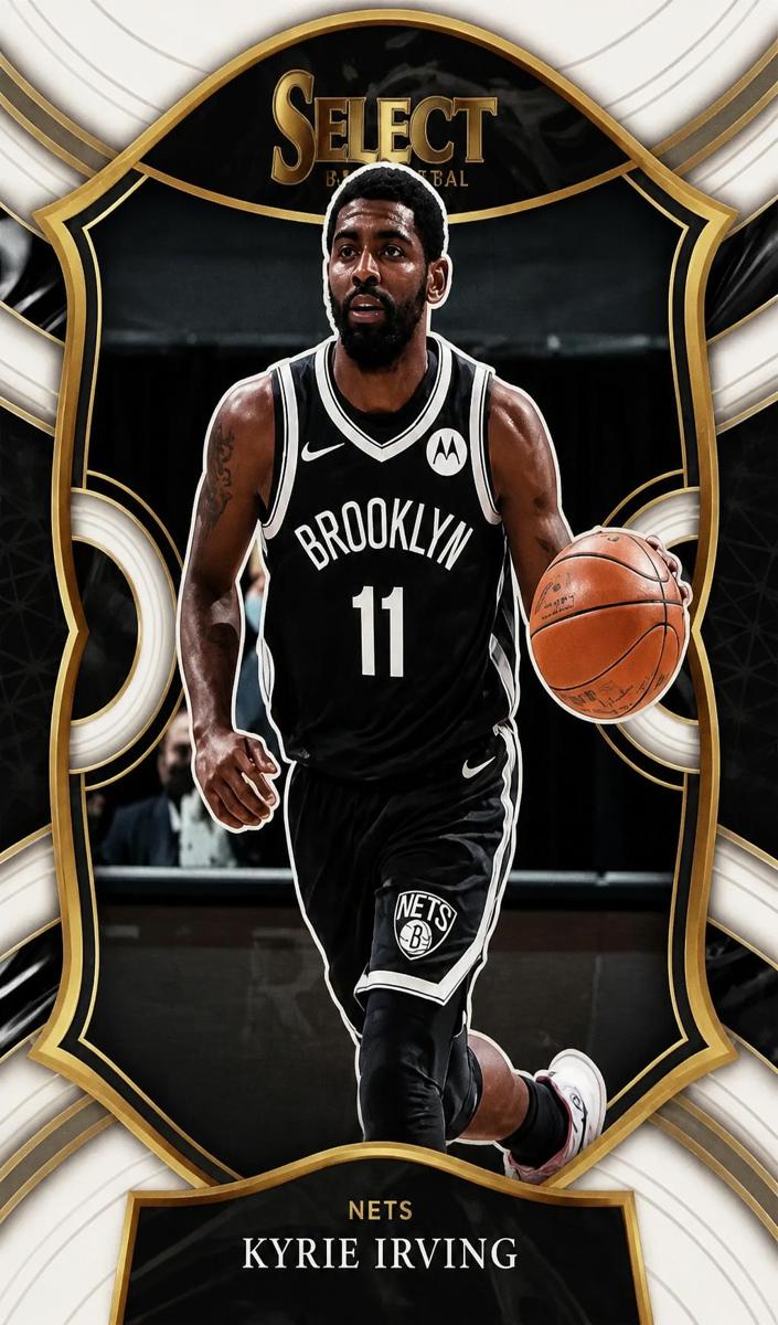 2020 Panini Select Basketball White Prizm Kyrie Irving #42