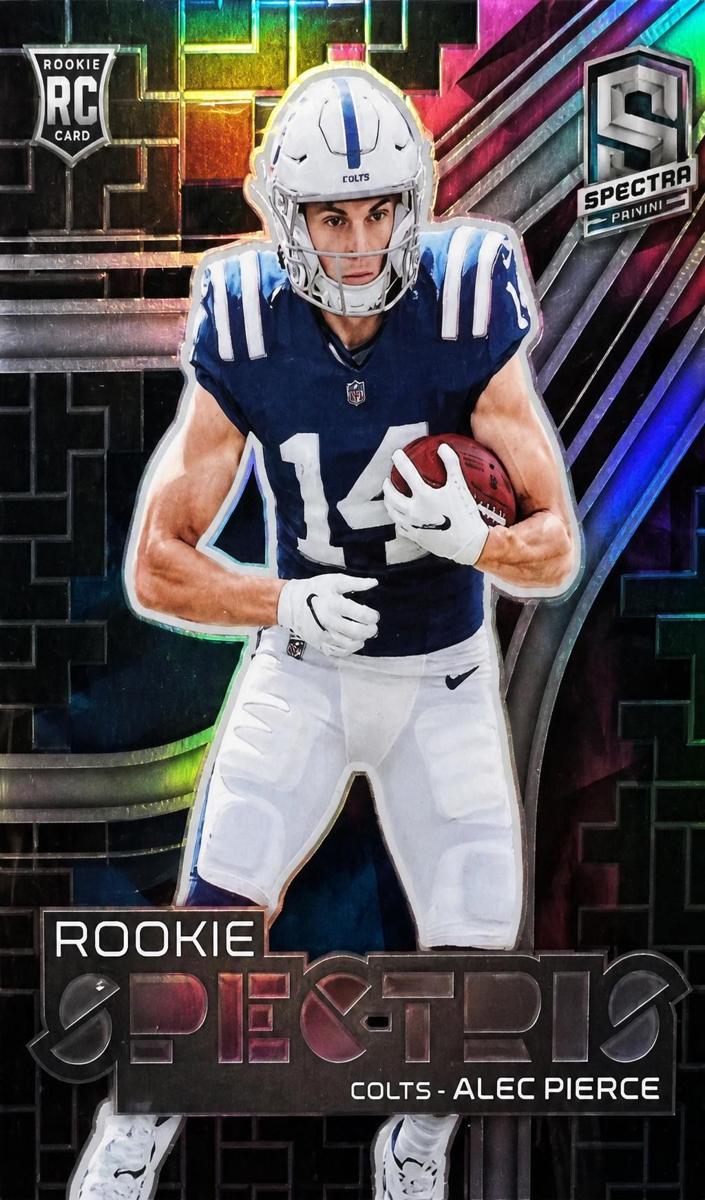 2022 Panini Spectra Football Nebula Alec Pierce #RSP-API