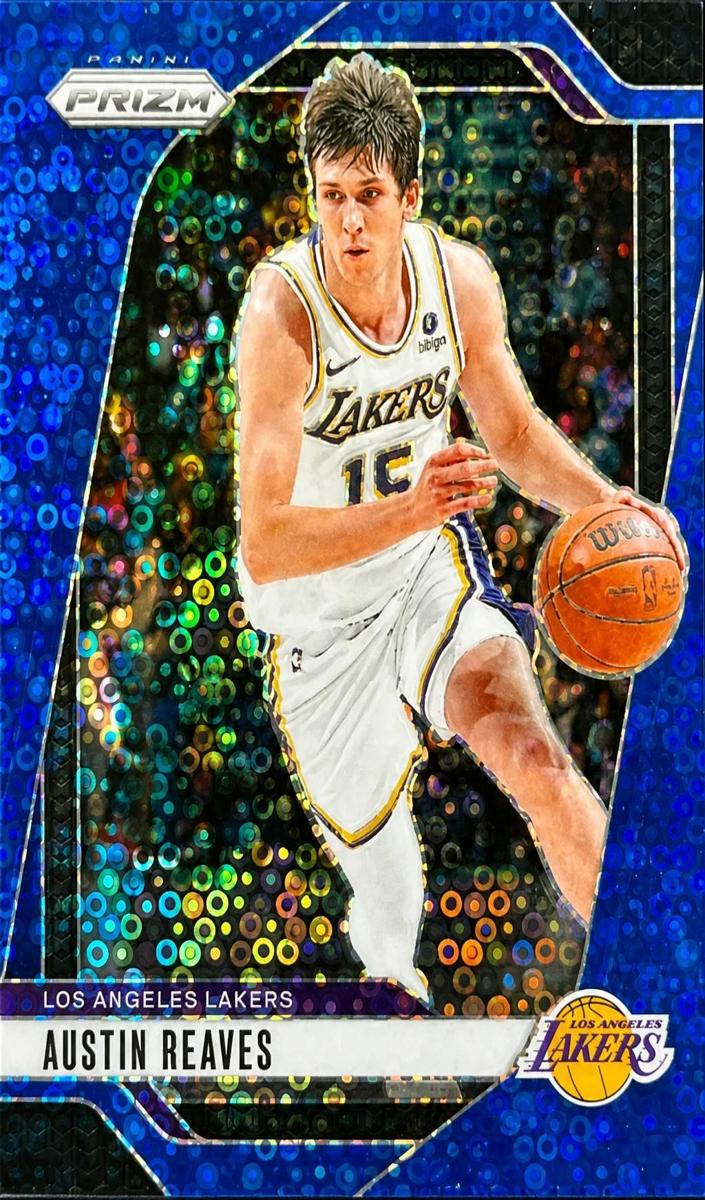 2024 Panini Prizm Basketball Fast Break Blue Austin Reaves #26