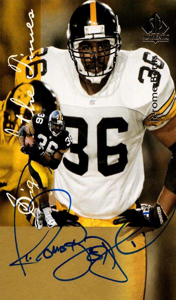 1997 SP Authentic Football Jerome Bettis #NNO CGC 8.5