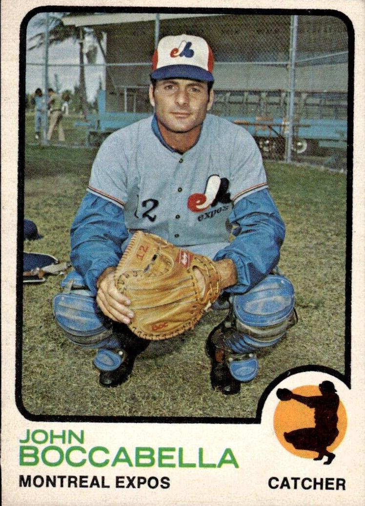 1973 O-Pee-Chee Baseball John Boccabella #592