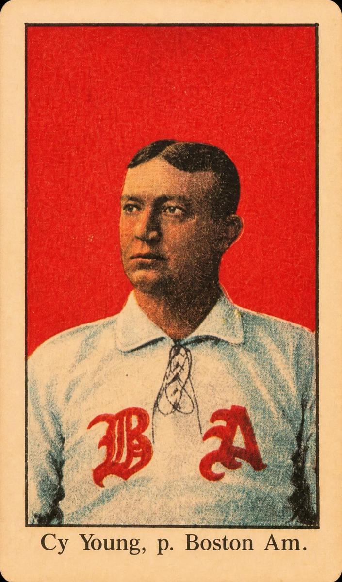 1909-11 American Caramel E90-1 Baseball Christy Mathewson #75