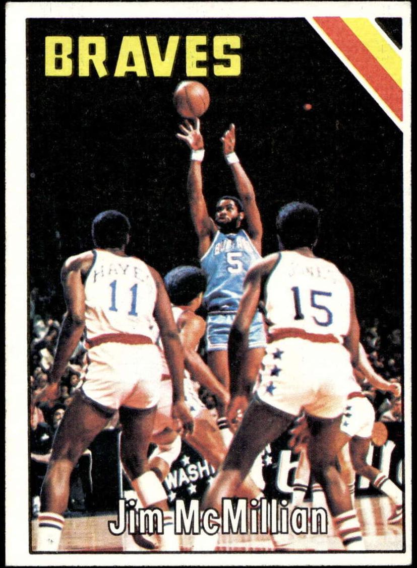 1975 Topps Basketball Jim McMillian #27 PSA 8