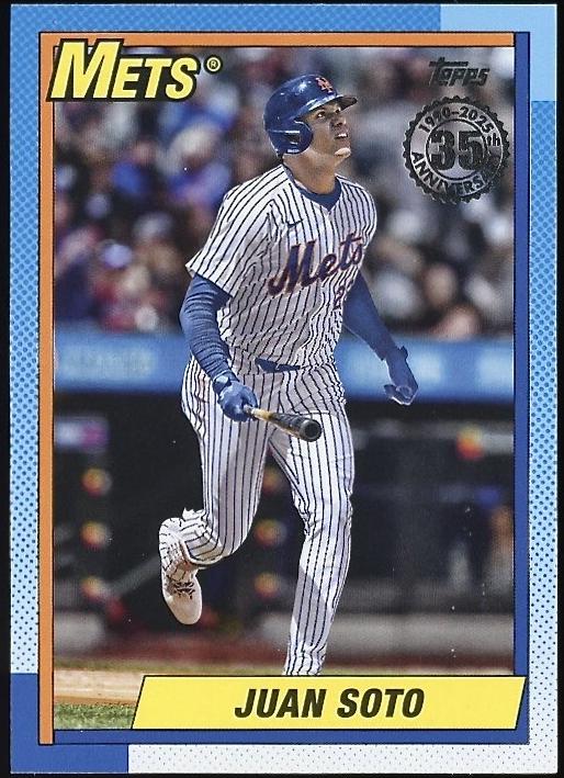 2025 Topps Baseball Juan Soto #90B2-14