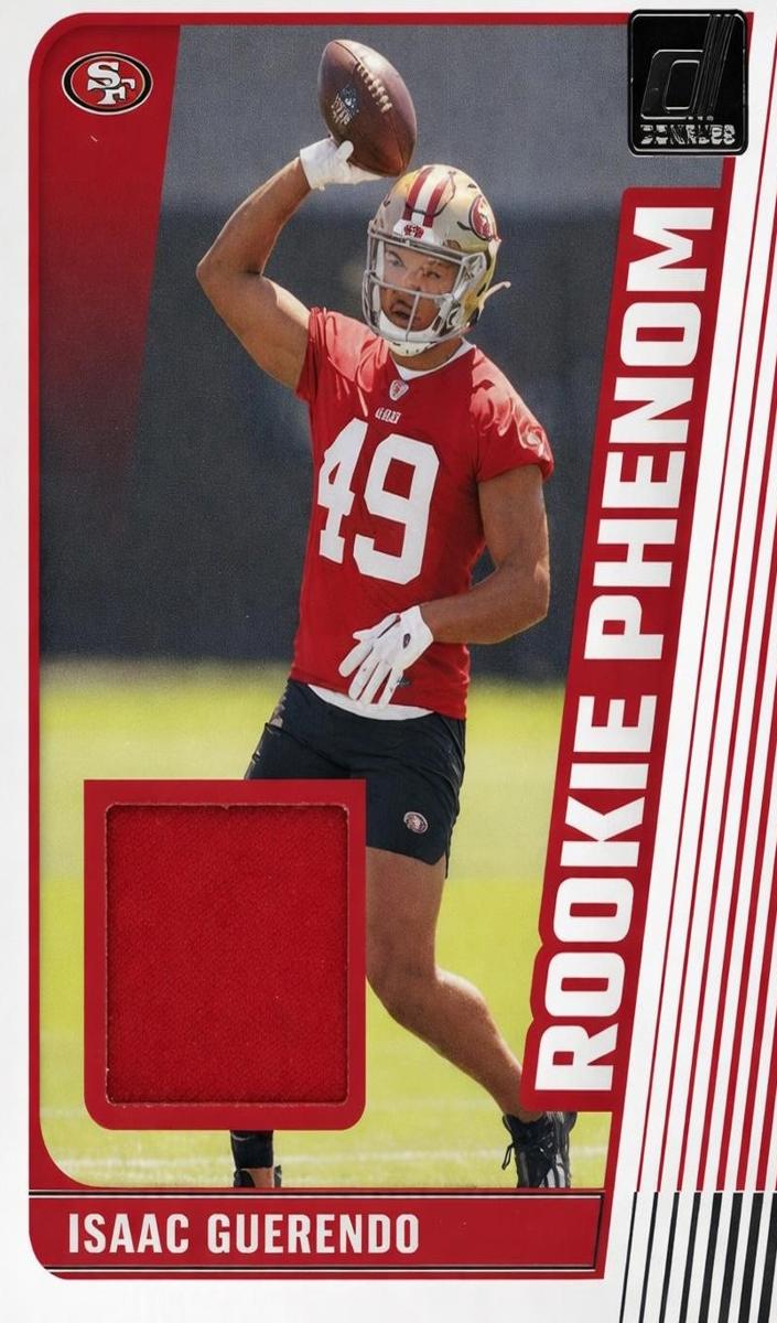 2024 Panini Donruss Football Isaac Guerendo #RPJ-IGU PSA 10