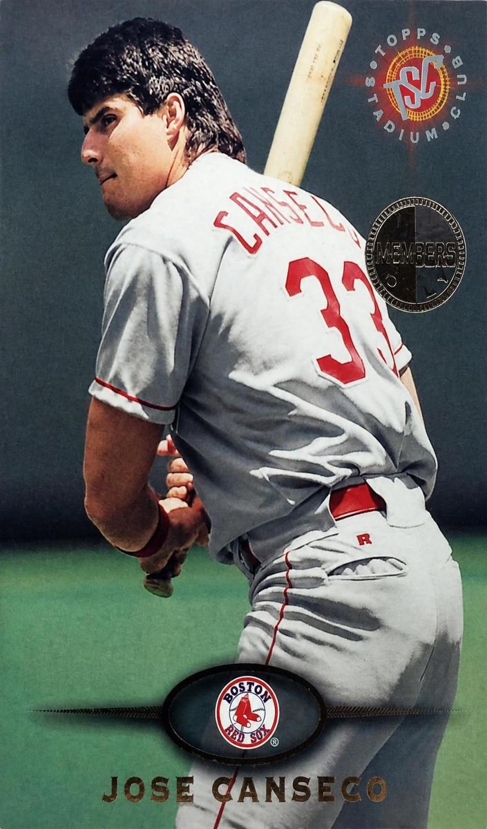 1995 Topps Stadium Club Baseball Members Only Jose Canseco #347 PSA 10