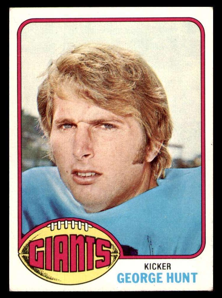 1976 Topps Football George Hunt #487 PSA 8.5