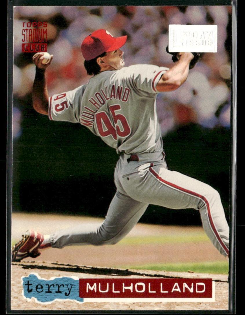 1994 Topps Stadium Club Baseball First Day Issue Terry Mulholland #222
