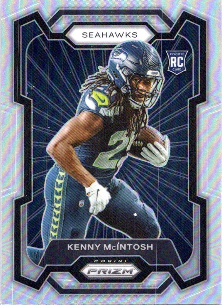 2023 Panini Prizm Football Silver Kenny McIntosh #339