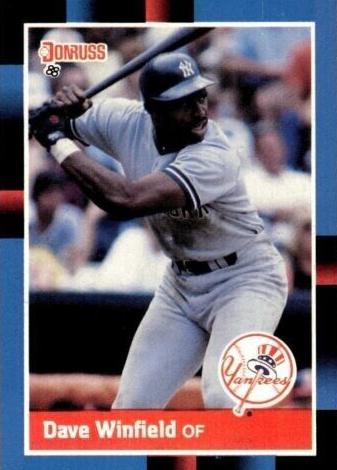 1988 Donruss Baseball Dave Winfield #298 PSA 10