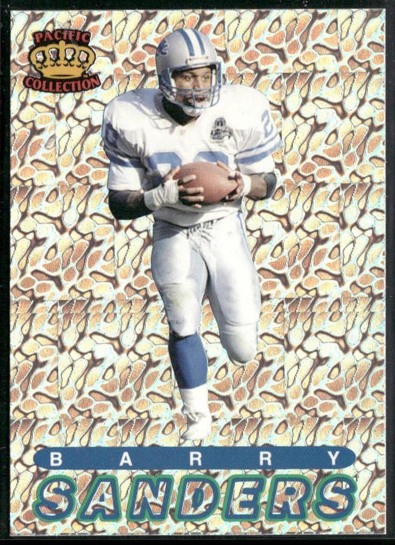 1994 Pacific Prism Football Barry Sanders #100