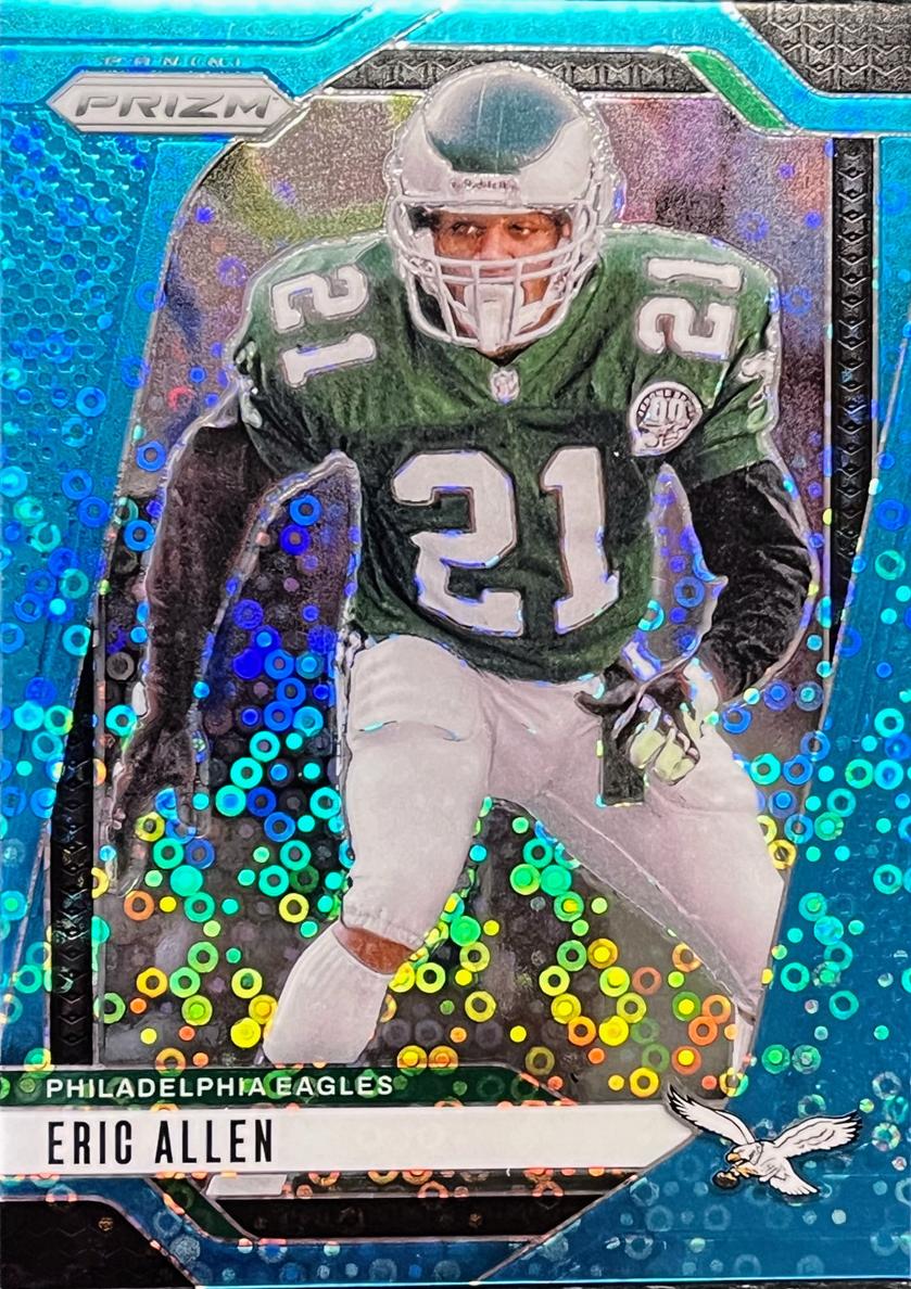 2024 Panini Prizm Football No Huddle Blue Eric Allen #237