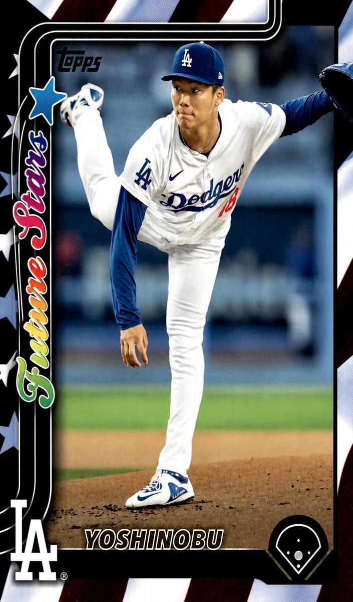 2025 Topps Baseball Independence Day Yoshinobu Yamamoto #231