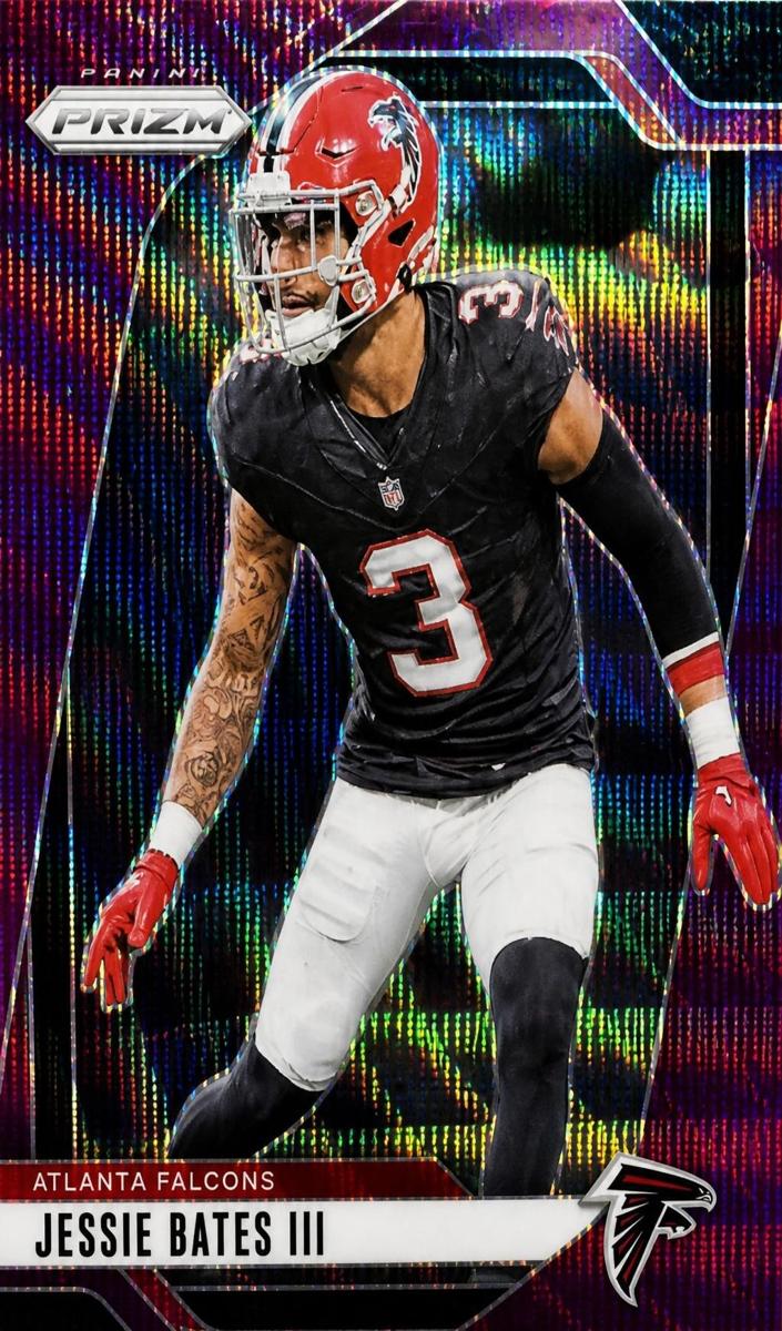 2024 Panini Prizm Football Purple Wave Jessie Bates III #14