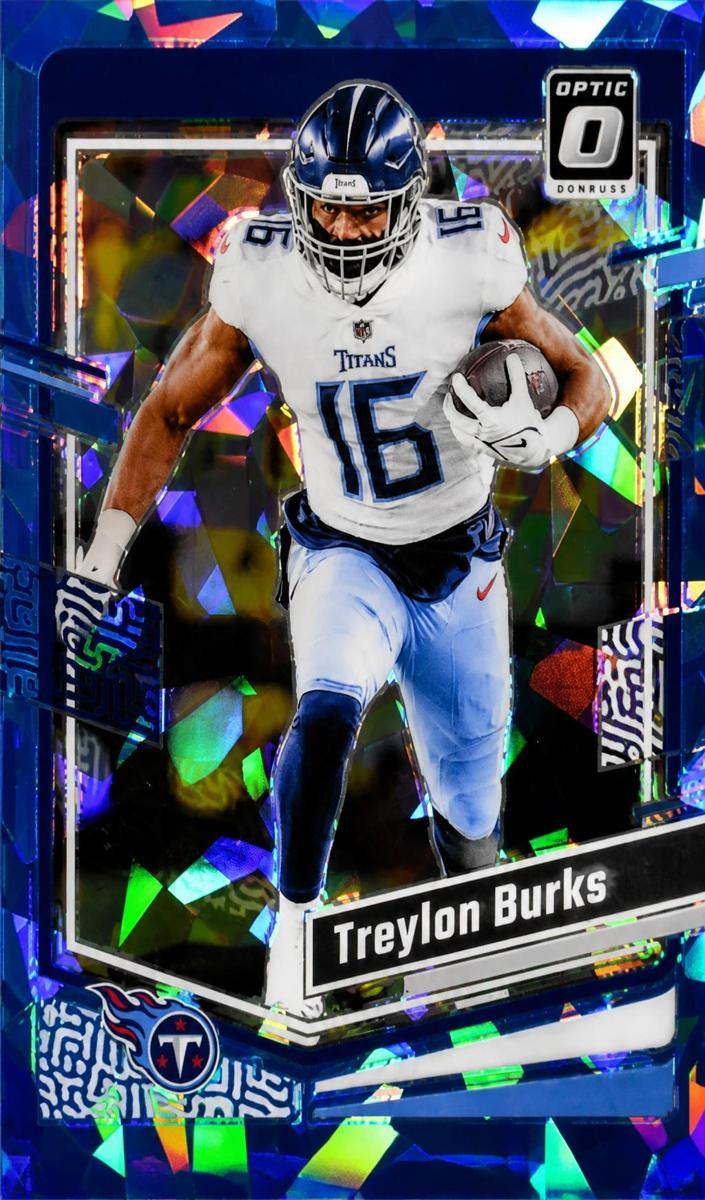 2023 Donruss Optic Football Ice Treylon Burks #194