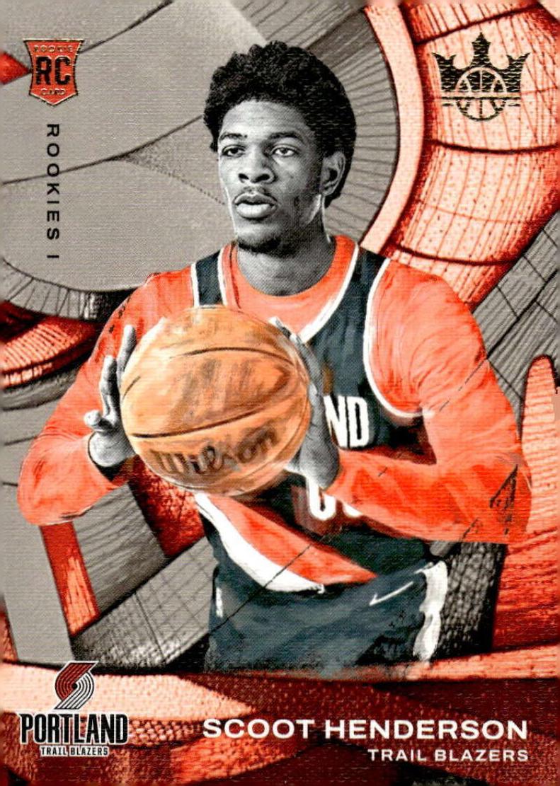 2023 Panini Court Kings Basketball Scoot Henderson #75