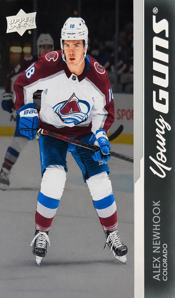 2021 Upper Deck Hockey Clear Cut Alex Newhook #461