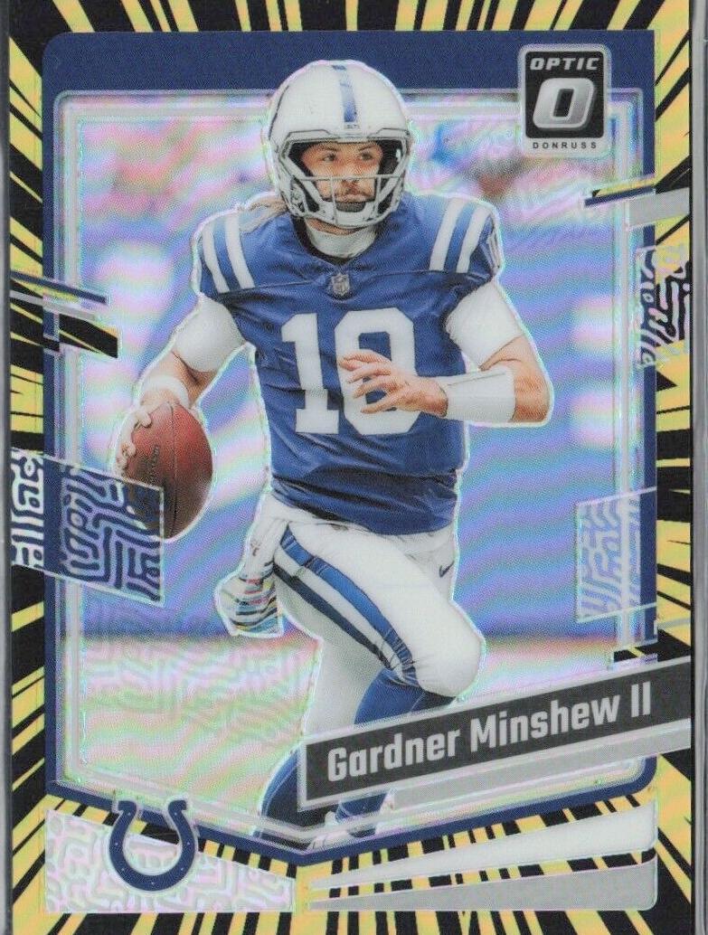 2023 Donruss Optic Football Electricity Gardner Minshew II #77