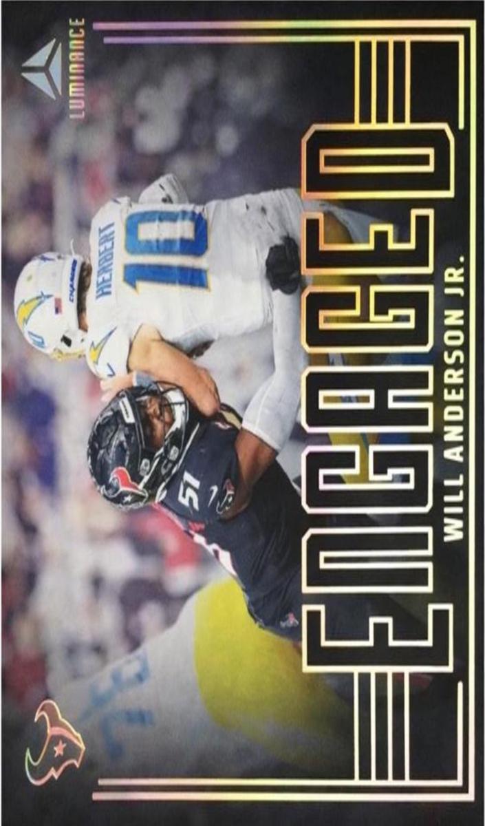 2025 Panini Luminance Football Will Anderson Jr. #5