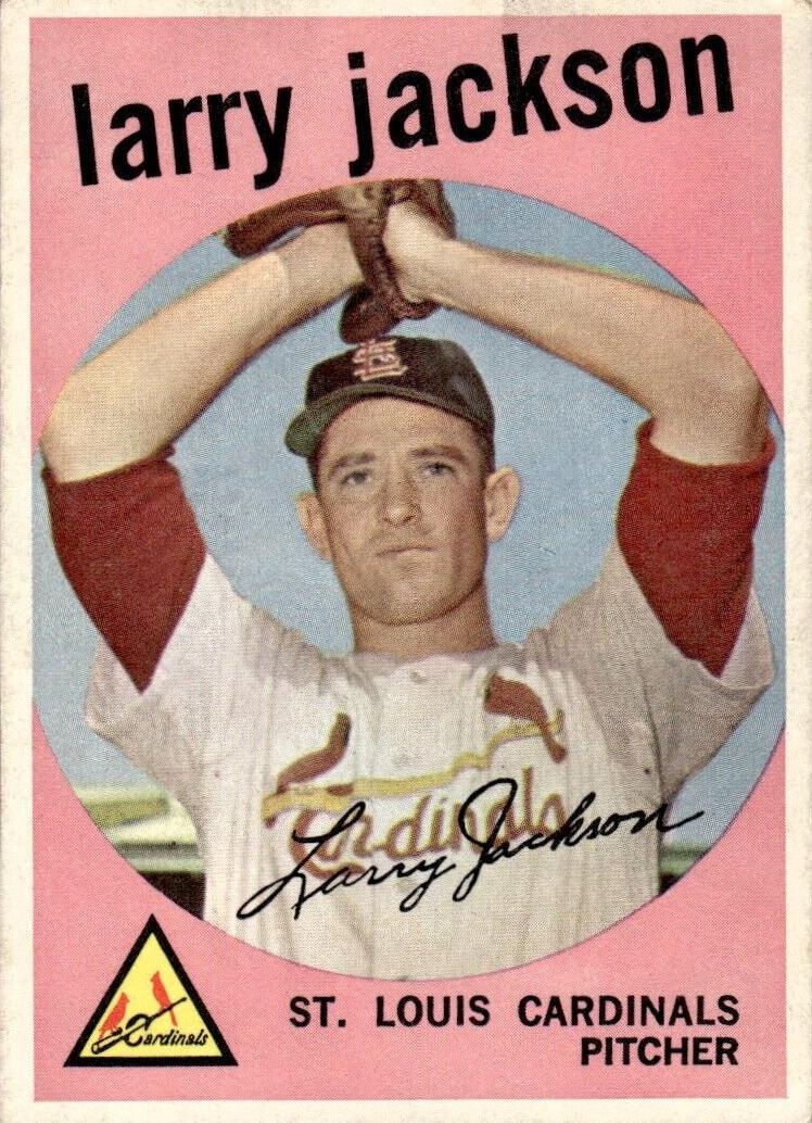 1959 Topps Baseball Larry Jackson #399 PSA 7