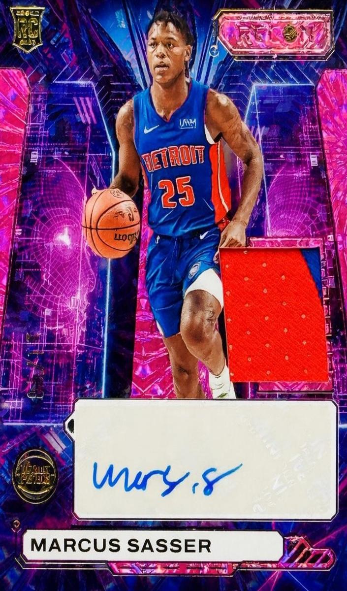 2023 Panini Recon Basketball Pink FOTL Marcus Sasser #NPA-SAS