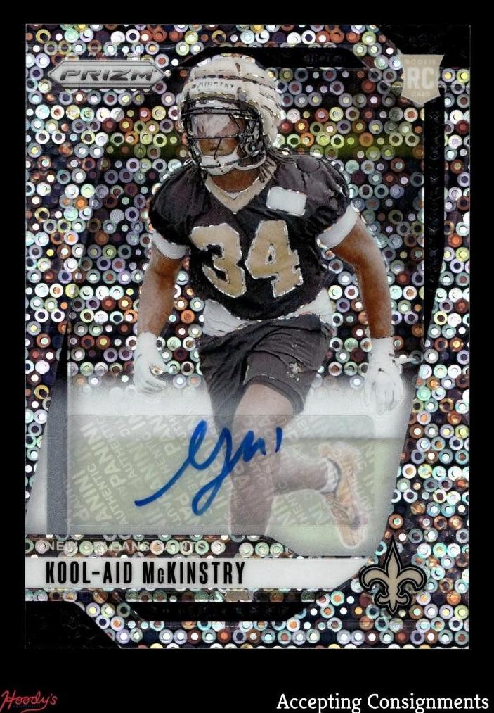 2024 Panini Prizm Football No Huddle Kool-Aid McKinstry #363 PSA 9