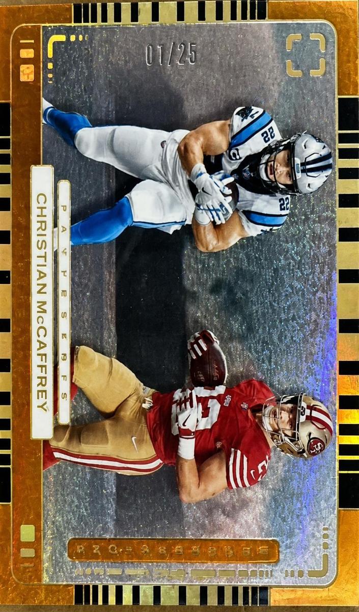 2024 Panini PhotoGenic Football Orange Christian McCaffrey #14
