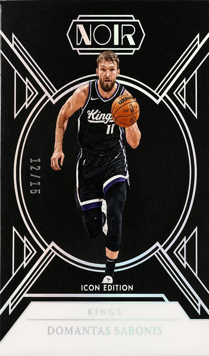2024 Panini Noir Basketball International Domantas Sabonis #104