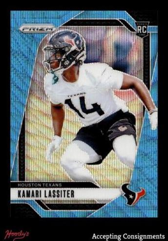 2024 Panini Prizm Football Blue Wave Kamari Lassiter #360