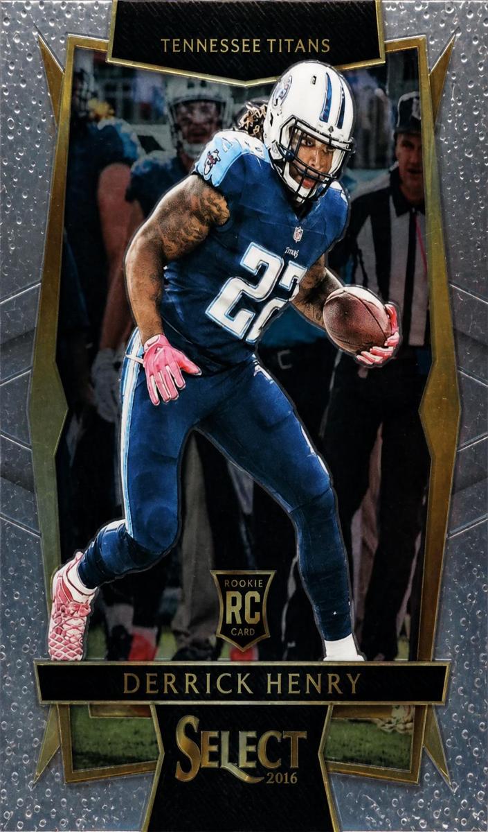 2016 Panini Select Football Silver Derrick Henry #22