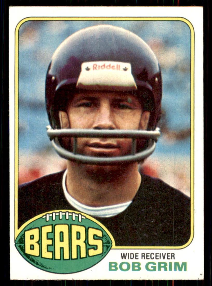 1976 Topps Football Bob Grim #124