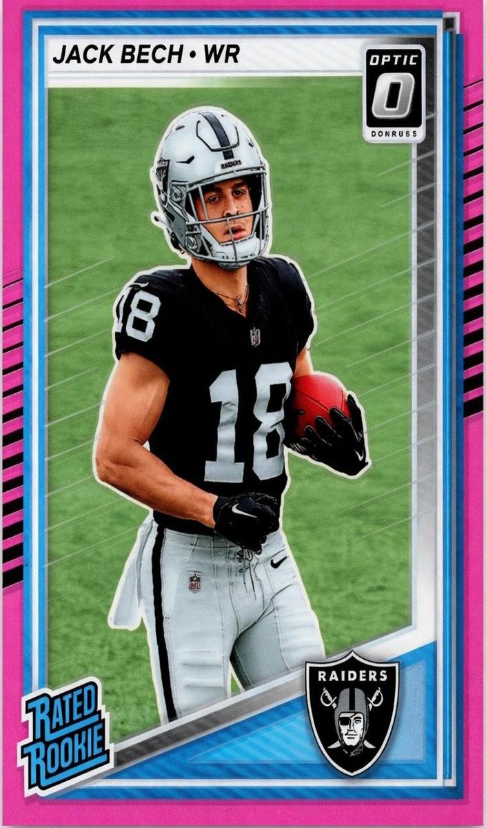 2025 Panini Donruss Football Pink Jack Bech #320