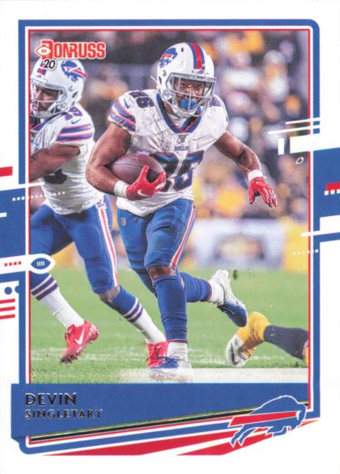 2020 Panini Donruss Football Devin Singletary #42