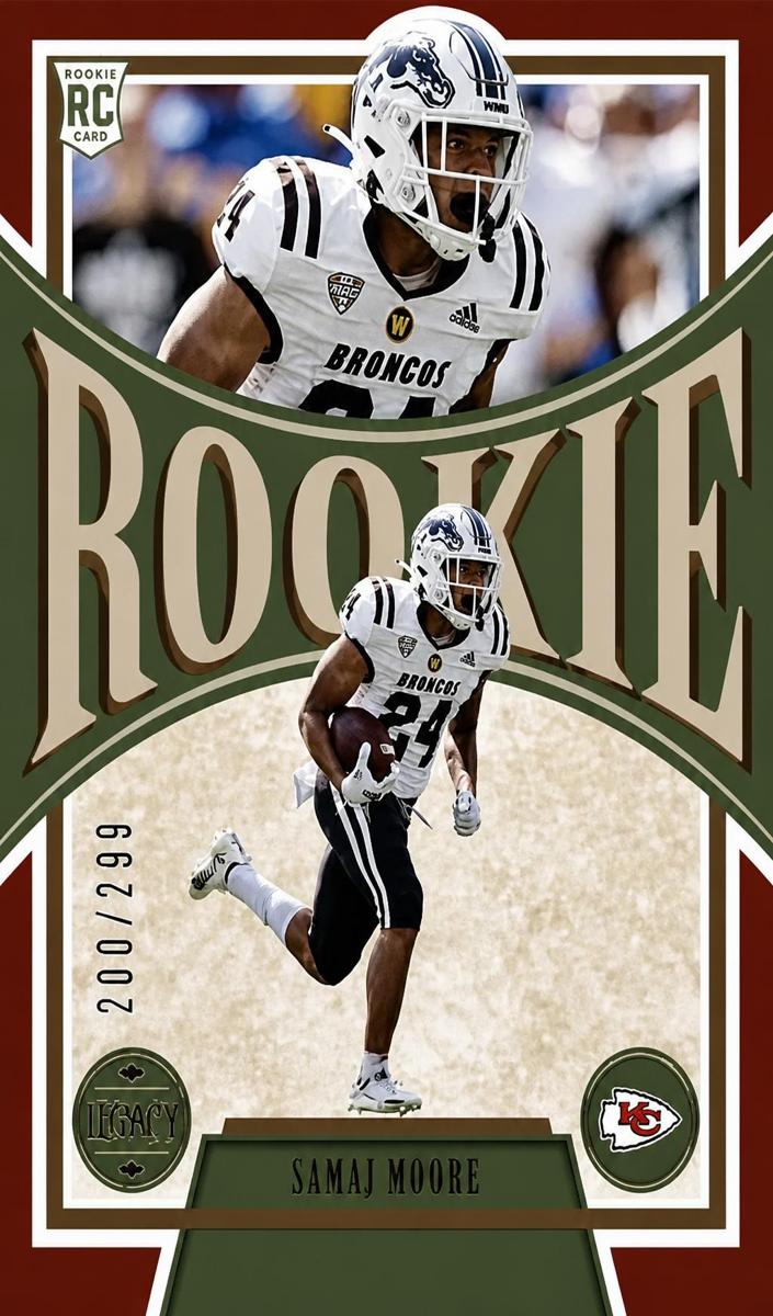 2022 Panini Legacy Football Red Skyy Moore #181